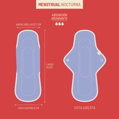 Menstrual Nocturna - Balsámicas