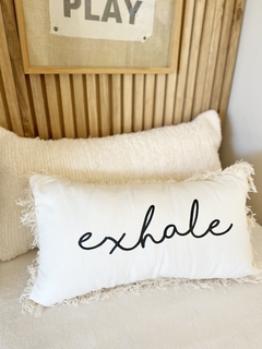 Almohadon inhale exhale - ingenia deco