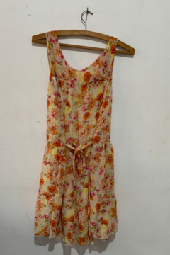 NAT0050-Vestido Floral de Alcinha - comprar online