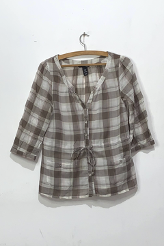 NAT0038 - Camisa Xadrez H&M