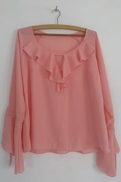 NAT0072 - Blusa Fem Manga Flare