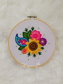 Flowers mandala - SMALL