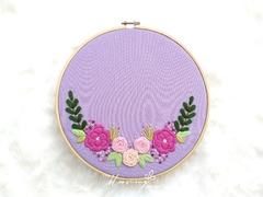 Floral hoops Duo - Flowers and Fox - buy online