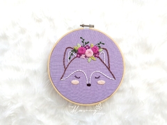 Fox with flowers - SMALL - buy online