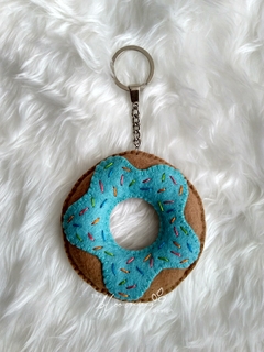 Fun donut with green glaze