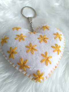 White Heart Yellow Flowers - buy online