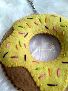 Fun donut with yellow glaze - buy online