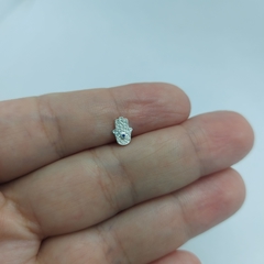 PIERCING MÃO DE FÁTIMA COM MINI ZIRCÔNIA - ONDAZUL