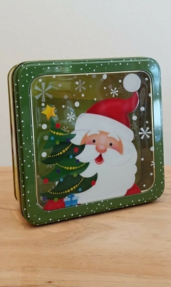 CAJA LATA PAPÁ NOEL