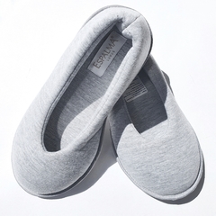 PANTUFLAS BALERINA GRIS