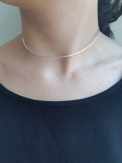 Choker Aro Liso -  Luz Lua Joias | Joias e Semijoias