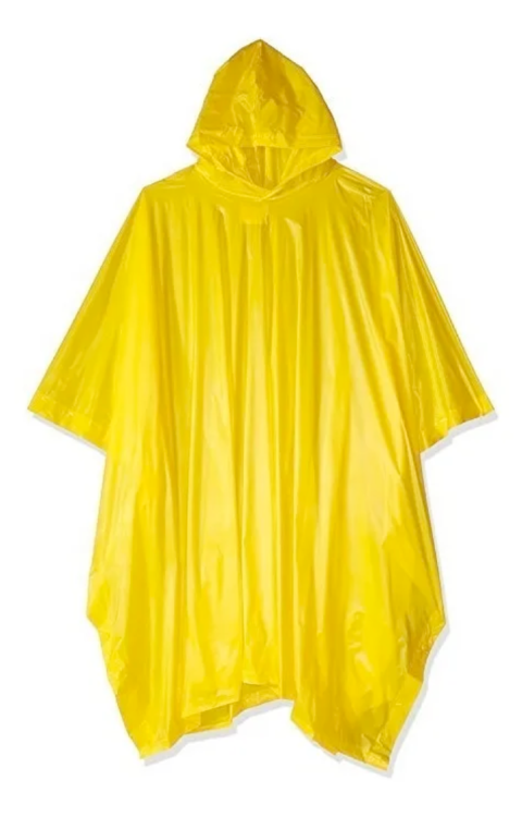 Tradineur - Poncho de moto impermeable con capucha - Fabricado al 100%  poliéster - Costura termoselladas - Talla XL, XXL - Color