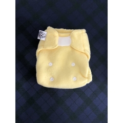 Fralda de pano ecológica moderna de soft tamanho recém nascido Dibaby’s + absorvente de 4 camadas de melton