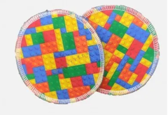 Absorventes laváveis reutilizáveis para seios (amamentação) - tecido absorvente + tecido impermeável - comprar online