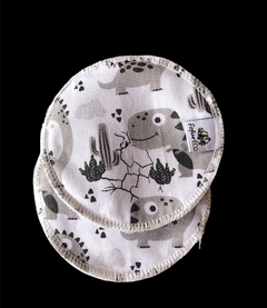 Imagem do Absorventes laváveis reutilizáveis para seios (amamentação) - tecido absorvente + tecido impermeável