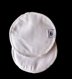 Absorventes laváveis reutilizáveis para seios (amamentação) - tecido absorvente + tecido impermeável - Loja Cantinho da Dani