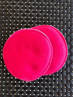 Imagem do Absorventes laváveis reutilizáveis para seios (amamentação) - tecido absorvente + tecido impermeável