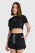 Cropped Baw Clothing - Shirt Institutional Colors On Preto na internet