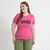 Camiseta Vans Fem - Flying V Crew Magenta