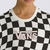 Camiseta Vans Infantil - Warped 66 Checkerboard Black na internet