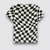 Imagem do Camiseta Vans Infantil - Warped 66 Checkerboard Black