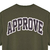 Camiseta Approve - Bold College Verde - Capivaras Skate Shop