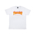 Camiseta Thrasher - Flame Logo Branco