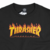 Camiseta Thrasher - Manga Longa Flame Logo Preto na internet