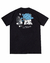 Camiseta Fire - Globe Support Crew Preto