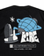 Camiseta Fire - Globe Support Crew Preto - comprar online