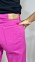 Calça Wide Leg - Pink - comprar online