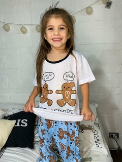 Pijama Jengibre Niños Manga corta y pantalón