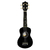 UKELELE LEONARD SOPRANO CON FUNDA - COLOR NEGRO