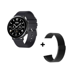 SMARTWATCH GW33 NEGRO DOBLE MALLA en internet