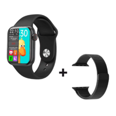 SMARTWATCH HW MINI NEGRO DOBLE MALLA - tienda online