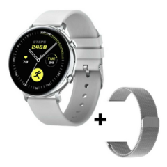 SMARTWATCH GW33 GRIS DOBLE MALLA - tienda online