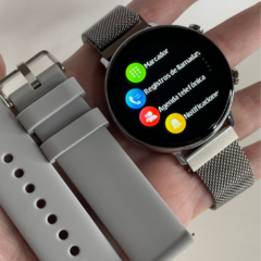 SMARTWATCH GW33 GRIS DOBLE MALLA - AN Point