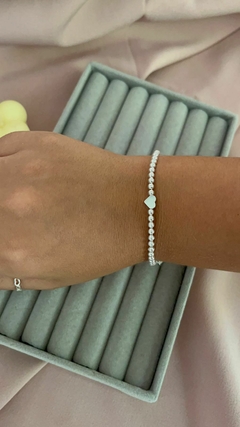 PULSEIRA BOLINHA COM CORAÇÃO - comprar online