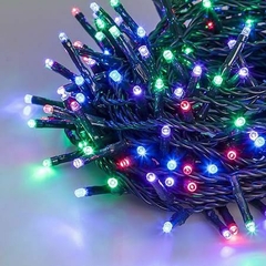Pisca 8 Funções Sequencial 240 Lâmpadas 50m LED Colorido - Fio Verde - comprar online