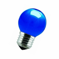 Lâmpada Led Bolinha 1w Azul Bivolt - comprar online