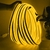 Mangueira Led Neon IP67 12V Amarelo 50m na internet