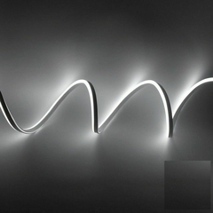 Mangueira Led Neon IP67 12V Branco Frio 50m na internet