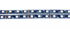 Fita Led 3535 Digital 12v 480 leds IP67 5m + Controlador PRETA - Center Comp Led
