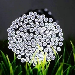Pisca Fixo 100 Lâmpadas LED Branco Frio - Fio Verde - Center Comp Led