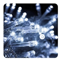 Pisca Fixo 100 Lâmpadas LED Branco Frio - Fio Transparente na internet