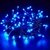 Pisca Fixo 100 Lâmpadas LED Azul - Fio Verde - loja online