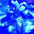 Pisca Fixo 100 Lâmpadas LED Azul - Fio Transparente - loja online