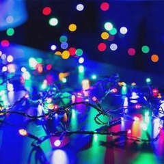 Imagem do Pisca 8 Funções Sequencial 240 Lâmpadas 50m LED Colorido - Fio Verde