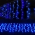Cascata 200 Lâmpadas Led Fixo 110v Azul 5metros - loja online
