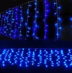 Cascata 100 Lampadas Led Fixo 220v Azul 3m na internet